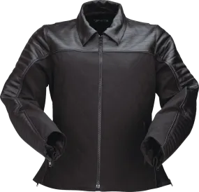Z1R Women's Fury Leather/Textile Motorcycle Riding Jacket