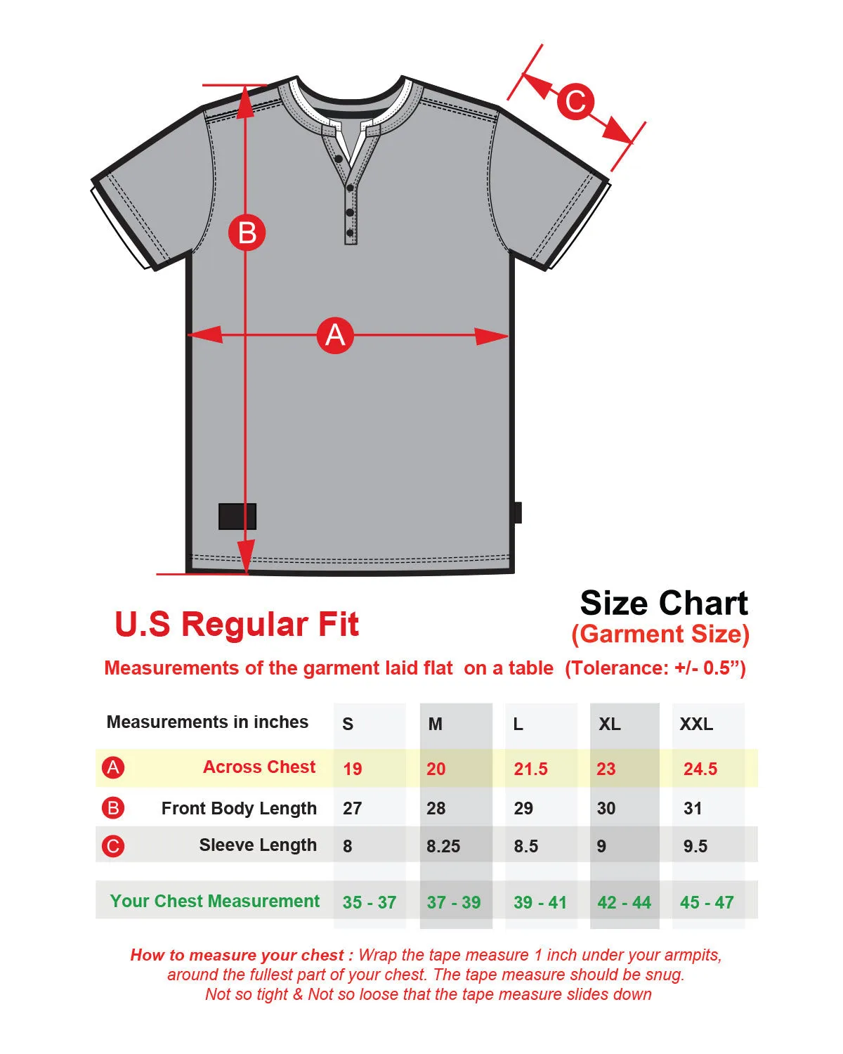 ZIMEGO Mens Short Sleeve Double Layered V-Neck Fashion Henley with Button Placket